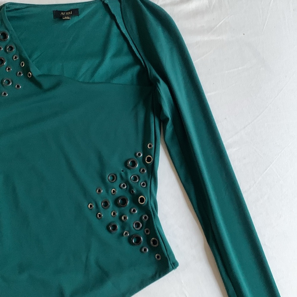 AFRM Green Bodysuit. - Picture 3 of 4